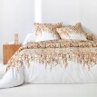 Set de lenjerie de pat Leonie de la Colombine® cu model floral