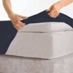 Jednobarevné perkálové napínací prostěradlo, hloubka rohů 40 cm