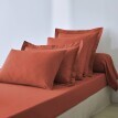 Jednobarevné napínací prostěradlo zn. Colombine® s hloubkou rohů 32 cm, z bavlny