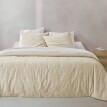 Narzuta dwustronna, welur 100g/m2 i bawełna prana 57 nici/cm2