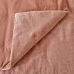Narzuta dwustronna, welur 100g/m2 i bawełna prana 57 nici/cm2