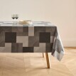 Voskovaný ubrus s patchwork vzorem
