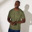 Tricou cu gât rotund și mâneci scurte