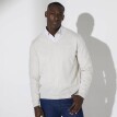 Sweter z dekoltem w szpic, 100% akryl
