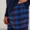 Pyžamo ze žerzeje a česaného flanelu
