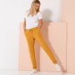 Pantaloni de jogging Molton cu talie elastică