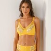 Biustonosz Confidence Lingerie "Caminata" z haftem, bez fiszbin