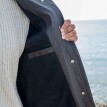 Nepromokavá dlouhá bunda s fleecovou podšívkou, recyklovaný polyester