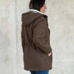 Parka s kapucí a sherpa
podšívkou