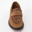 Mokasíny s leopardím vzorom