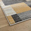 Dekoratívny koberec s patchwork vzorom