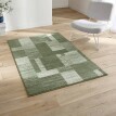 Dekoratívny koberec s patchwork vzorom