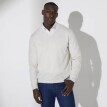 Sweter z dekoltem w szpic, 80% wełna, 20% poliamid