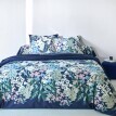 Lenjerie de pat din bumbac Capucine de la Colombine® cu imprimeu