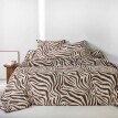 Povlečení Zebra s potiskem, bavlna 52 vláken/cm2