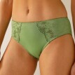 Komplet 2 jednolitych majtek midi Olbia marki Confidence Lingerie® z ażurowym haftem