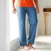 Pantaloni lungi de pijama de culoare solidă