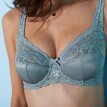 Zestaw 2 biustonoszy Avila marki Confidence Lingerie® z satynowej dzianiny z koronką, z fiszbinami