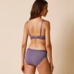 Biustonosz trójkątny Confidence Lingerie® Paia z mikrofibry i haftowanego tiulu, bez fiszbin