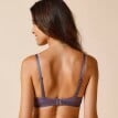 Biustonosz trójkątny Confidence Lingerie® Paia z mikrofibry i haftowanego tiulu, bez fiszbin