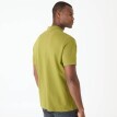 Tricou polo uni din tricot pique, cu mâneci scurte
