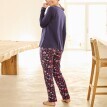 Pyžamové tričko s dlouhými rukávy
