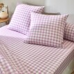 Lenjerie de pat din bumbac Vichy