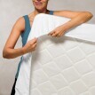 Moltonová napínacia ochrana matraca 40 cm, absorpčná a s ochranou proti roztočom