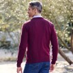 Sweter z okrągłym dekoltem, 80% wełny, 20% poliamidu