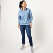 Bluza Molton ze stójką zapinaną na zamek
