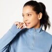 Bluza Molton ze stójką zapinaną na zamek