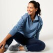 Bluza Molton ze stójką zapinaną na zamek