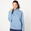 Bluza Molton ze stójką zapinaną na zamek