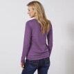 T-shirt z dekoltem w serek