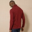 Tricou cu guler înalt și mâneci lungi