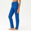 Pantaloni lungi din fleece de culoare uni