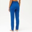 Pantaloni lungi din fleece de culoare uni
