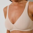 Bawełniany biustonosz elastyczny Basic+ Soft Bra marki Sloggi, bez fiszbin