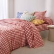 Lenjerie de pat din bumbac Vichy