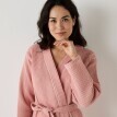 Халат з візерунком у вигляді стільників 230 г/м2
