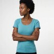 Tricou simplu cu mânecă scurtă, bumbac organic