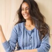Cardigan ajurat