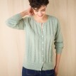 Cardigan ajurat