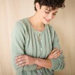 Cardigan ajurat