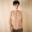 Cardigan ajurat