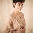 Cardigan ajurat