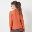 Pulover cu nasturi, cu model perlat