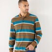 Tricou polo cu mâneci lungi, din tricot piqué
