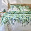 Set de lenjerie de pat Leonie de la Colombine® cu model floral