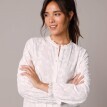 Bluza cu broderie florala